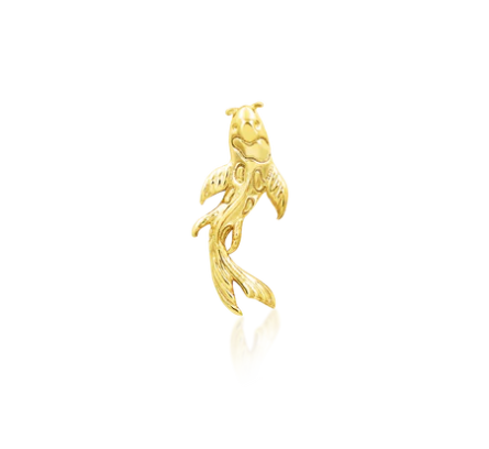 Yellow Gold Koi by JUNIPURR