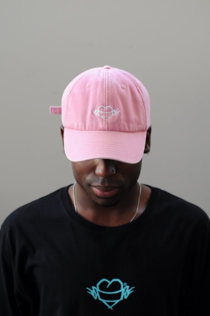 Canvas hats - pink
