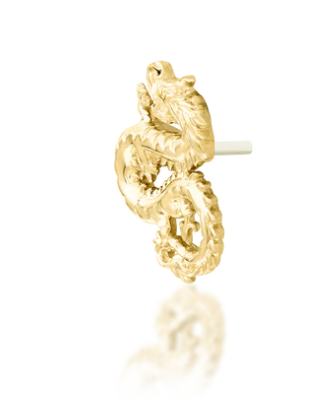 Yellow Gold Dragon by JUNIPURR