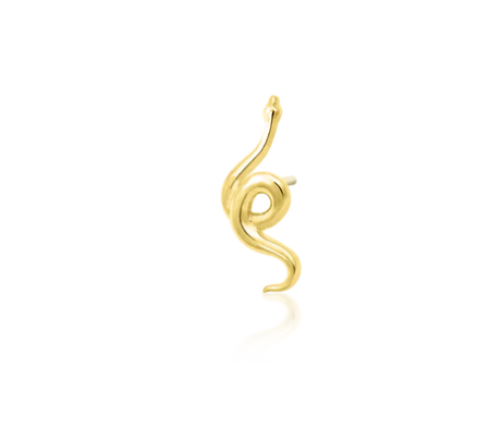 Yellow Gold Snake by JUNIPURR
