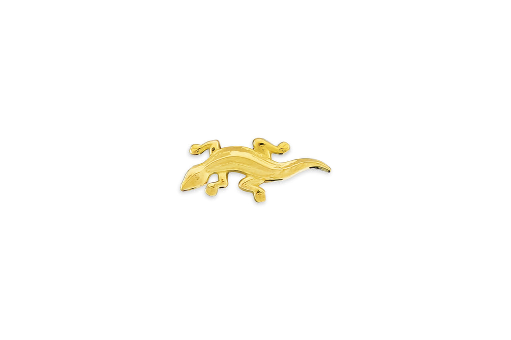 18K Yellow Gold Lizard