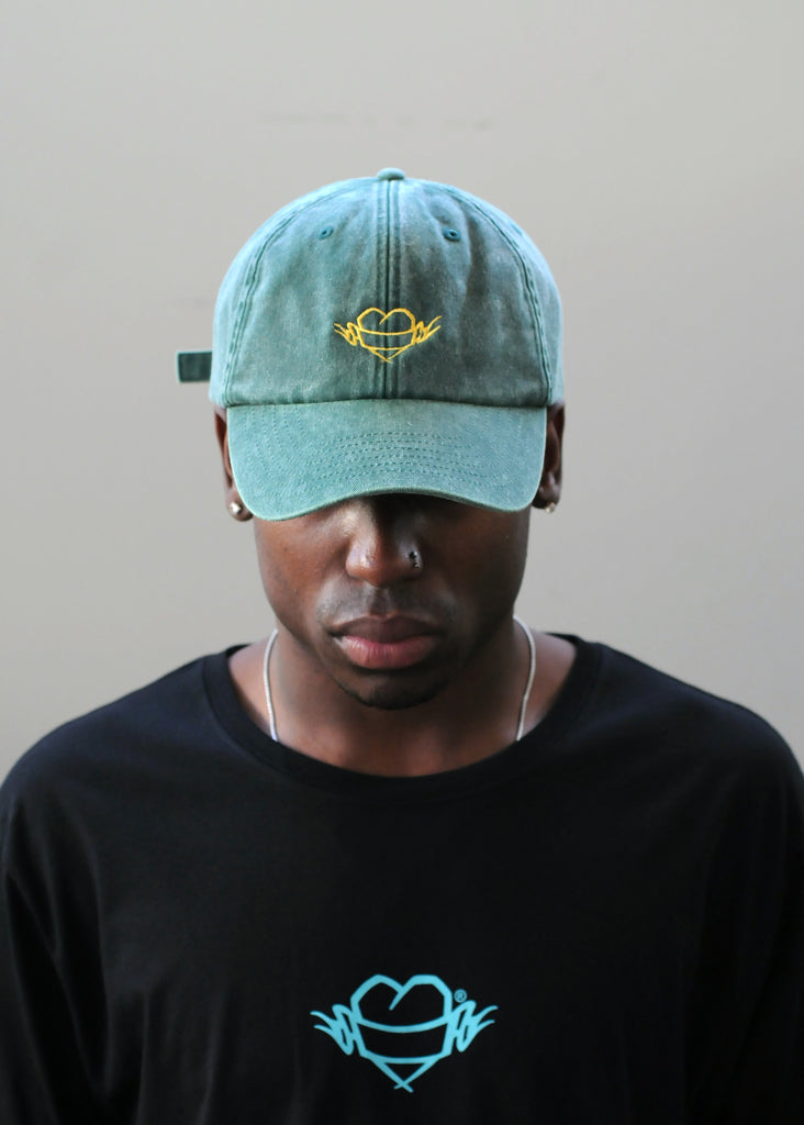 Canvas hats - olive green