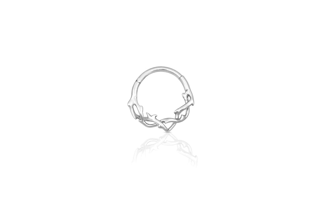 Wire Titanium Clicker Ring