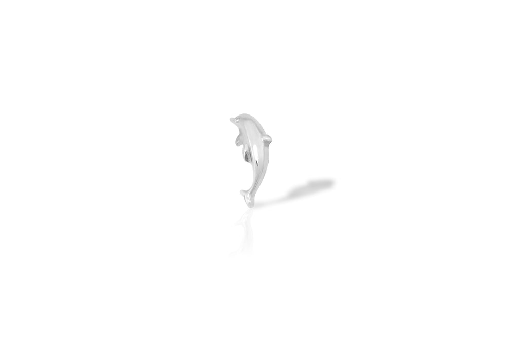 Dolphin Titanium Stud
