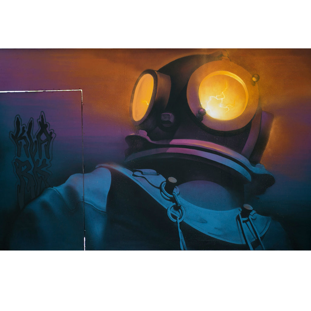 The Diver Mural