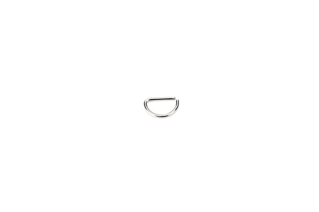 D Shaped Surgical Steel Ring